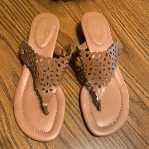 NWT Camel Studio Paola Sandals size 9
